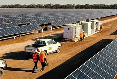 Sunraysia Solar Farm, NSW Australia